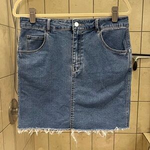 Denim Mini Skirt